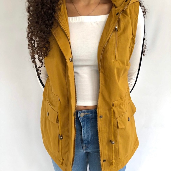 love tree jacket mustard